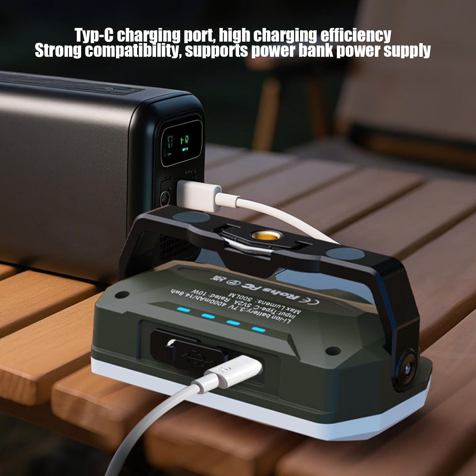 Outdoor Camping Jobs - Work Light Rechargeable Magnetic Stepless Dimming