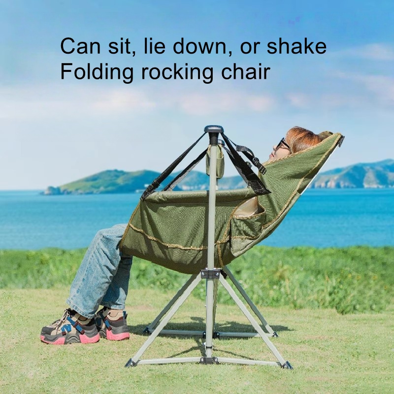 Outdoor Camping Rocking Chair - Outdoor travel rocking chair, portable outdoor