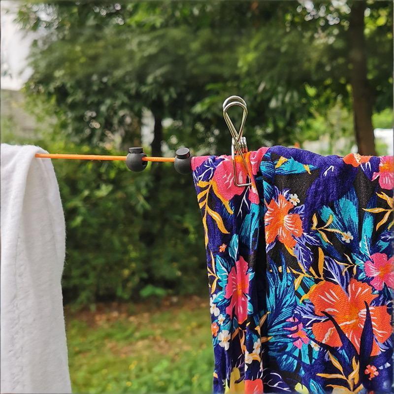 Camping Outdoor Clothing - New 1Pcs Retractable Clothes Drying Rack