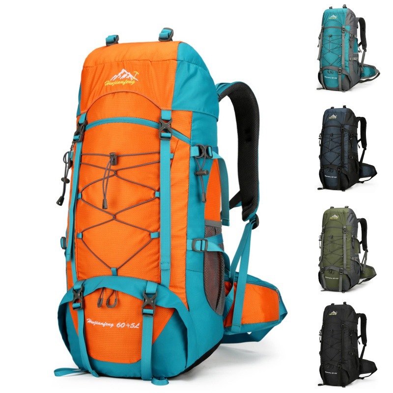 Outdoor Camping Warehouse - 65L Large Capacity Waterproof Hiking Backpack