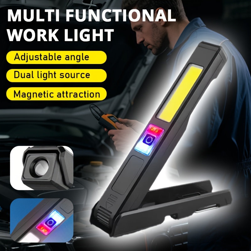 Outdoor Camping Jobs - Rechargeable LED Flashlight Work Light with