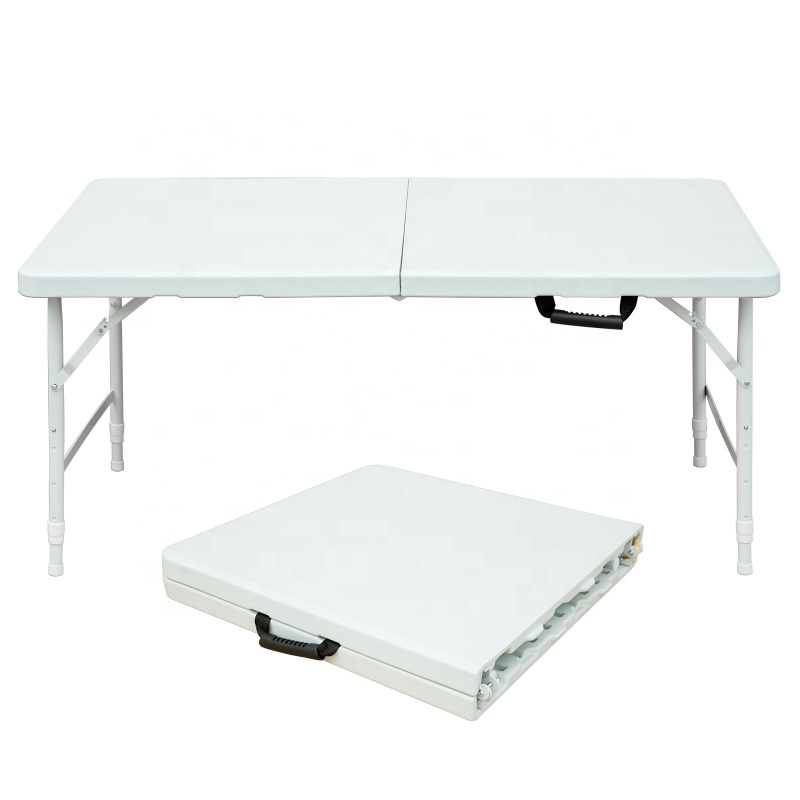 Outdoor Camping Warehouse - #4ft Portable Folding Table Modern Indoor/Outdoor