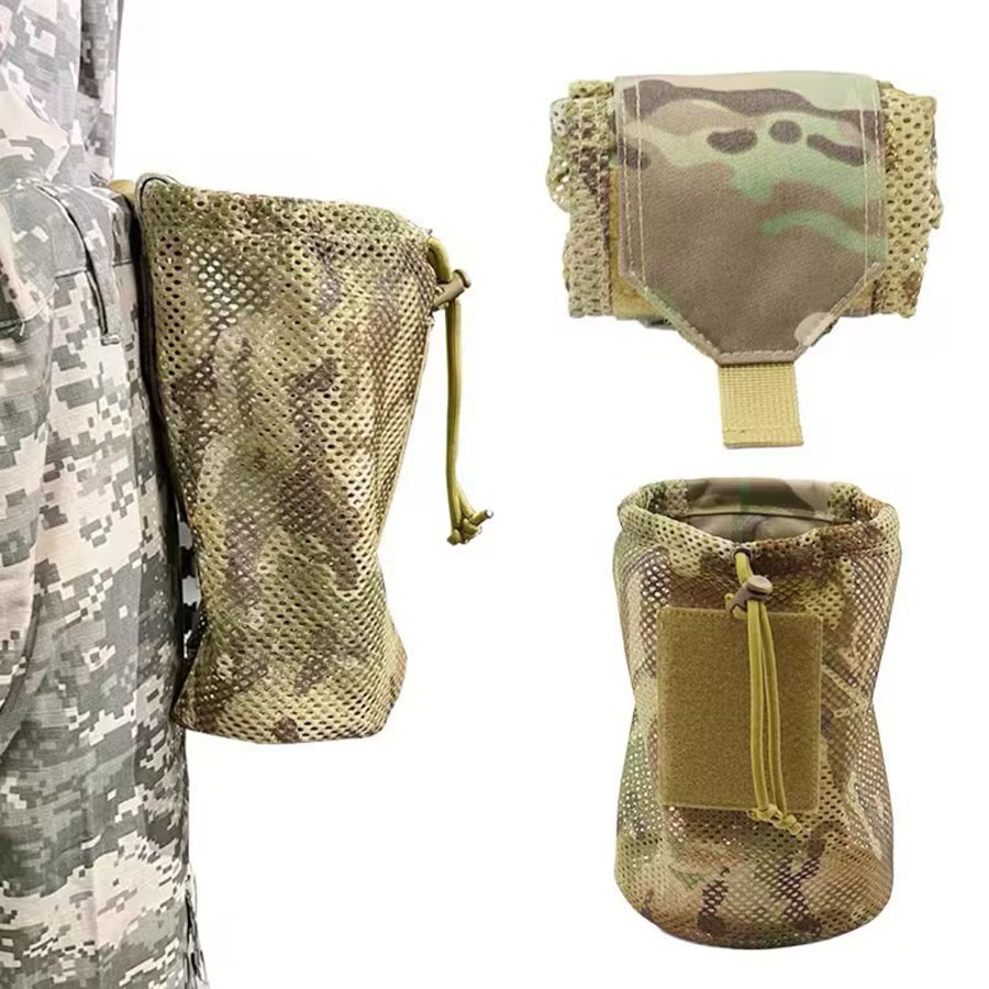 Outdoor Camping Magazine - Nylon New Roll-Up Mesh Dump Pouch