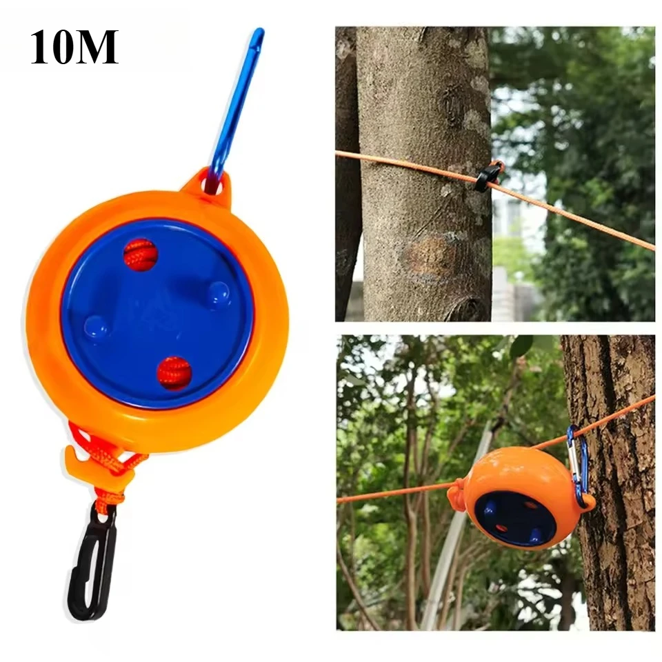Camping Outdoor Clothing - 1Pcs 10M Clothesline Laundry Drying Rope