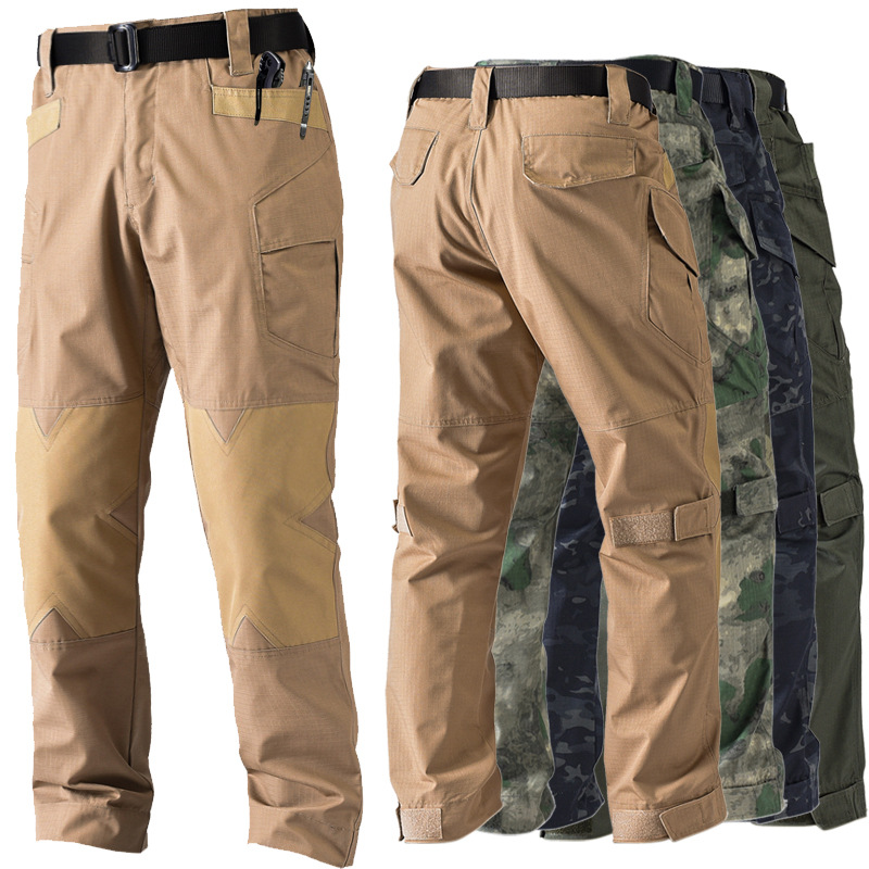 Camping Outdoor Clothing - Men's Hiking Pants Ripstop Casual Cargo