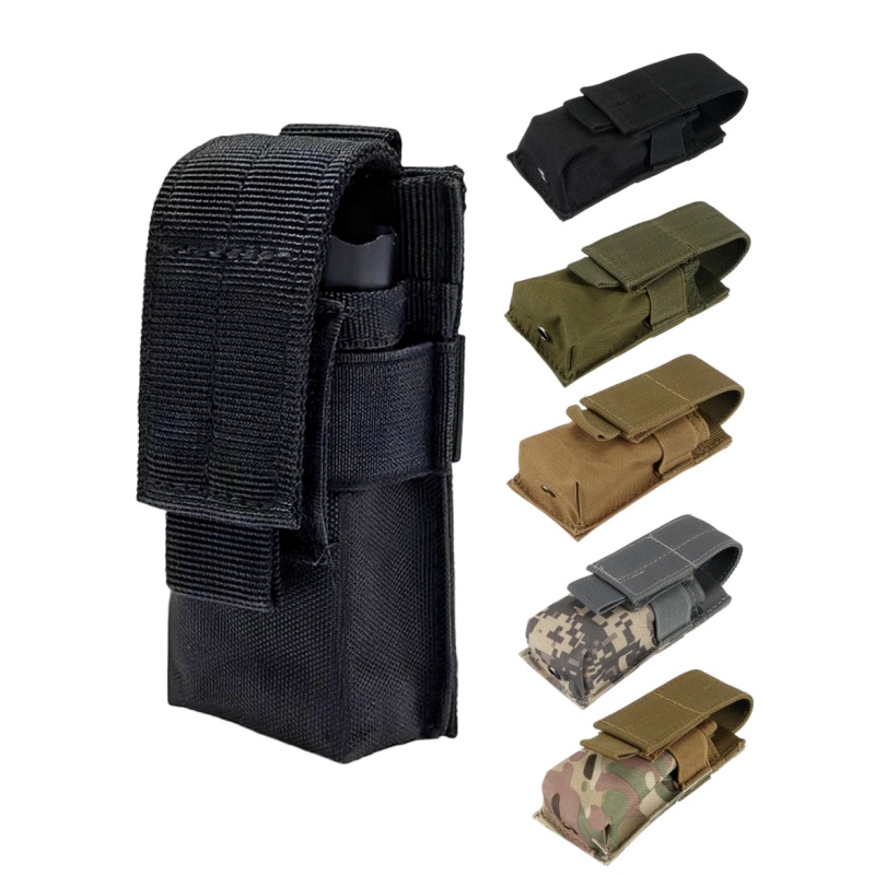 Outdoor Camping Magazine - Outdoor Molle M5 Flashlight Pouch 9MM
