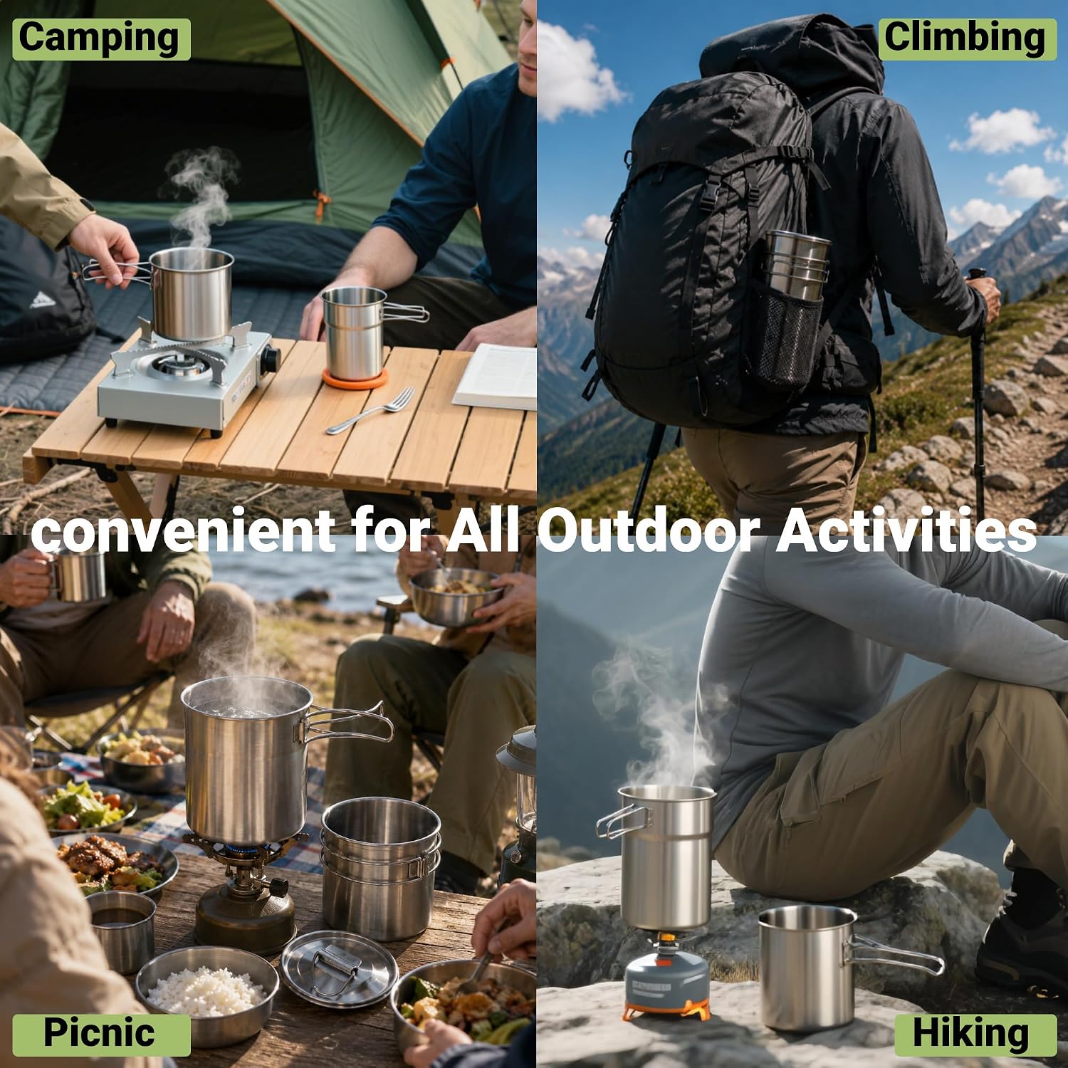Foldable Camping Cups Mugs Cam - Outdoor Camping Essentials review and price