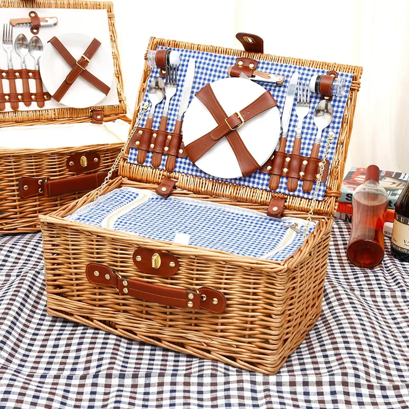 Family Outing Picnic Basket, O - Outdoor Camping Storage Box review and price