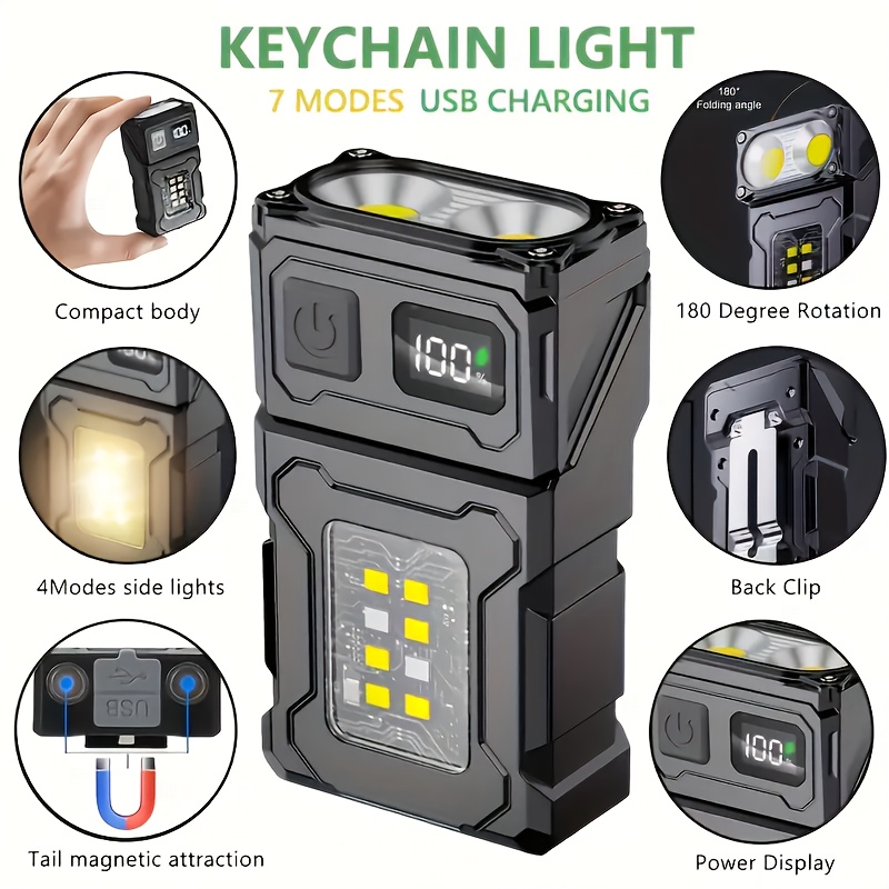 Mini Rechargeable LED Pocket F - Outdoor Camping Glamping review and price