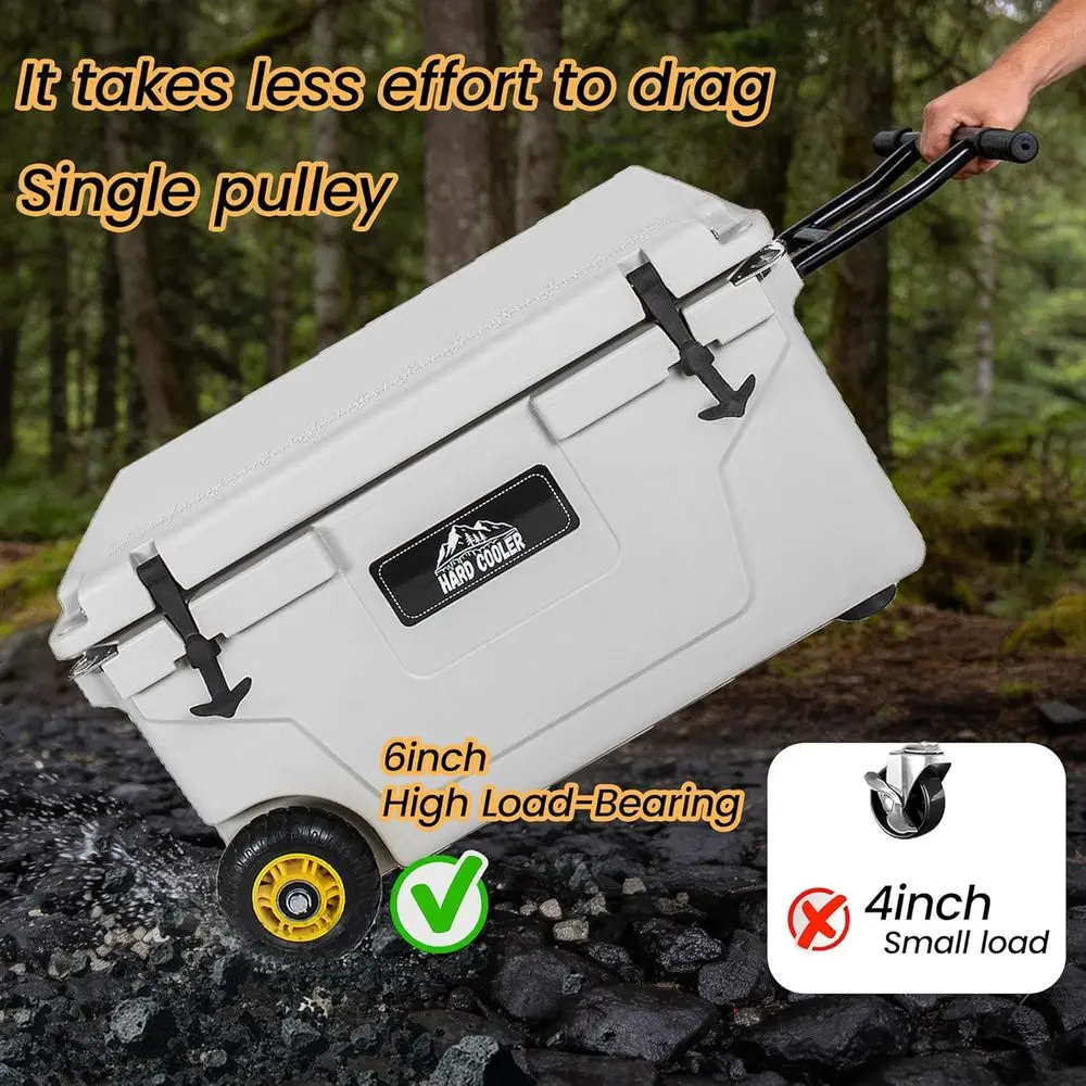 65-Quart White Heavy-Duty Insu - Outdoor Camping Jobs review and price