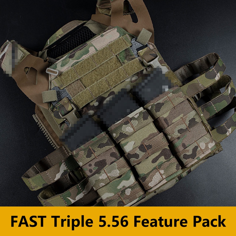MOLLE-Compatible Triple Magazi - Outdoor Camping Magazine review and price