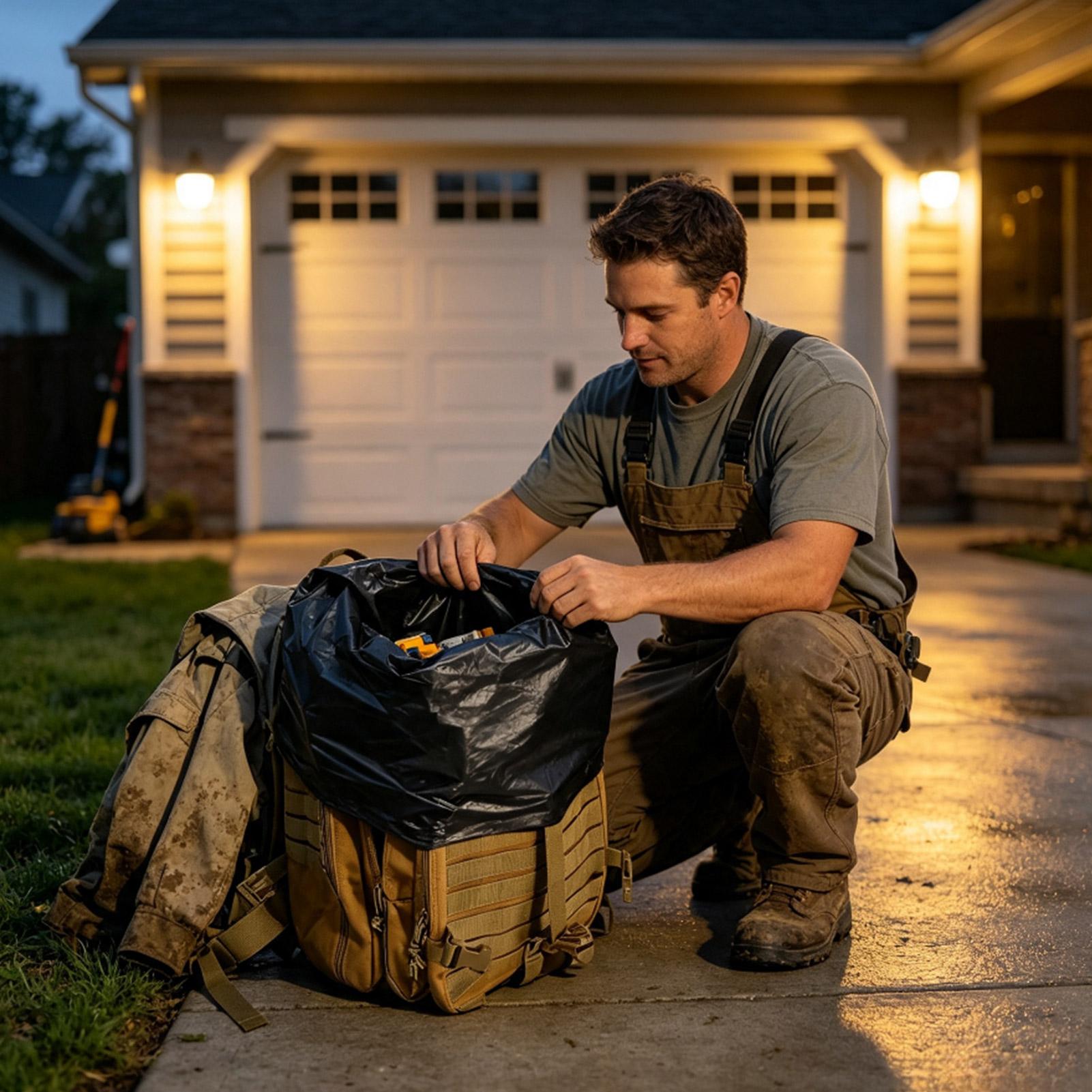 Waterproof Backpack Liner 10-p - Outdoor Camping Backpack review and price