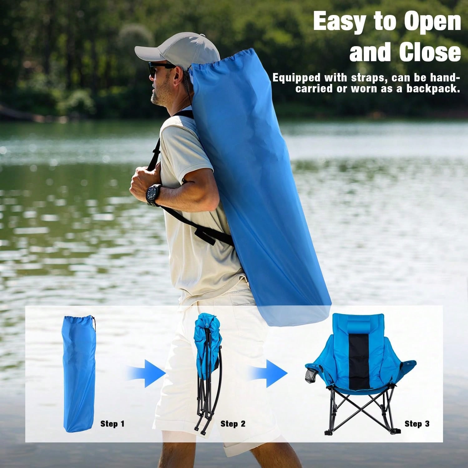 Outdoor Folding Rocking Campin - Outdoor Camping Rocking Chair review and price
