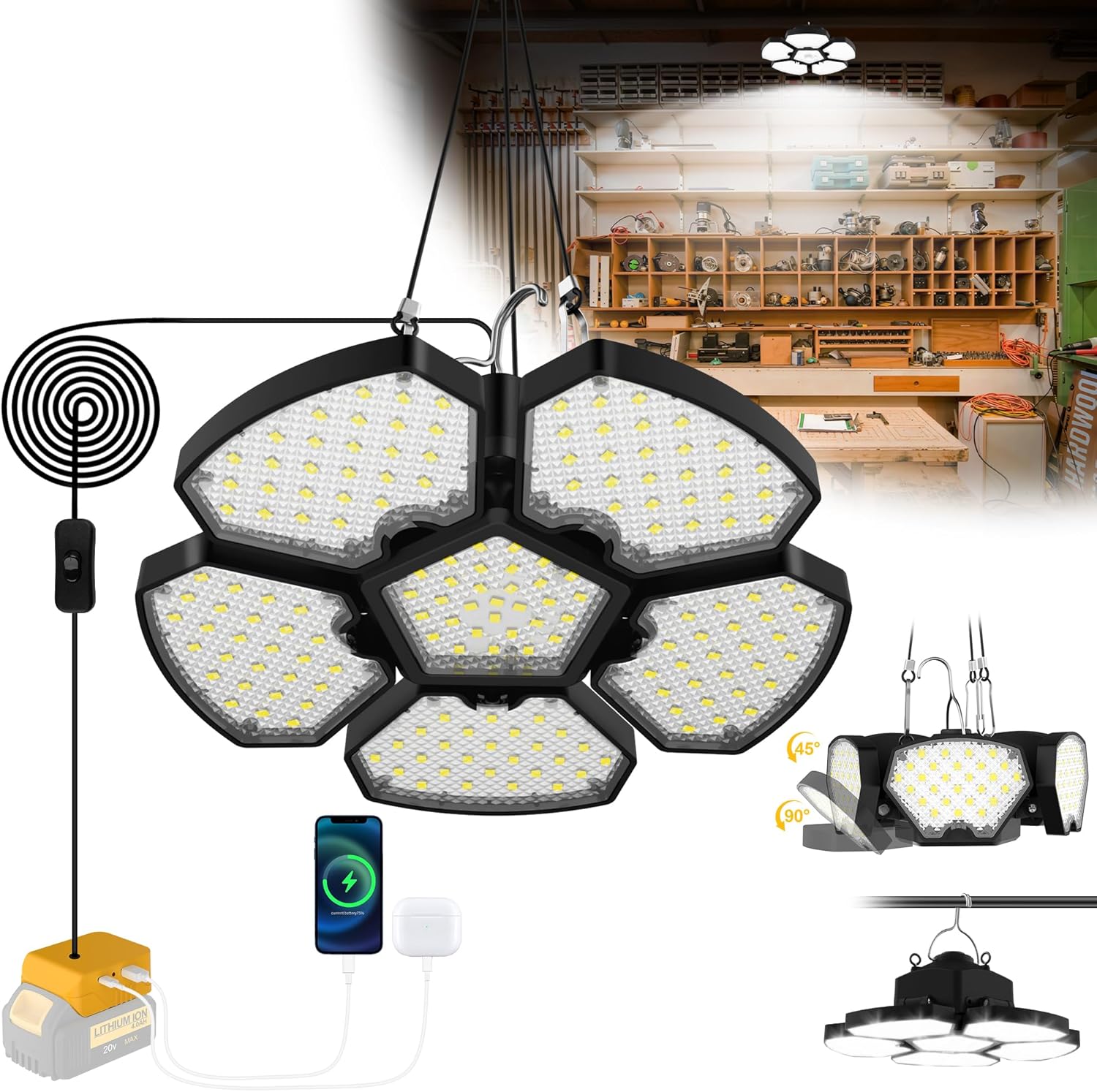 Battery Operated Shed Light Ou - Outdoor Camping Jobs review and price