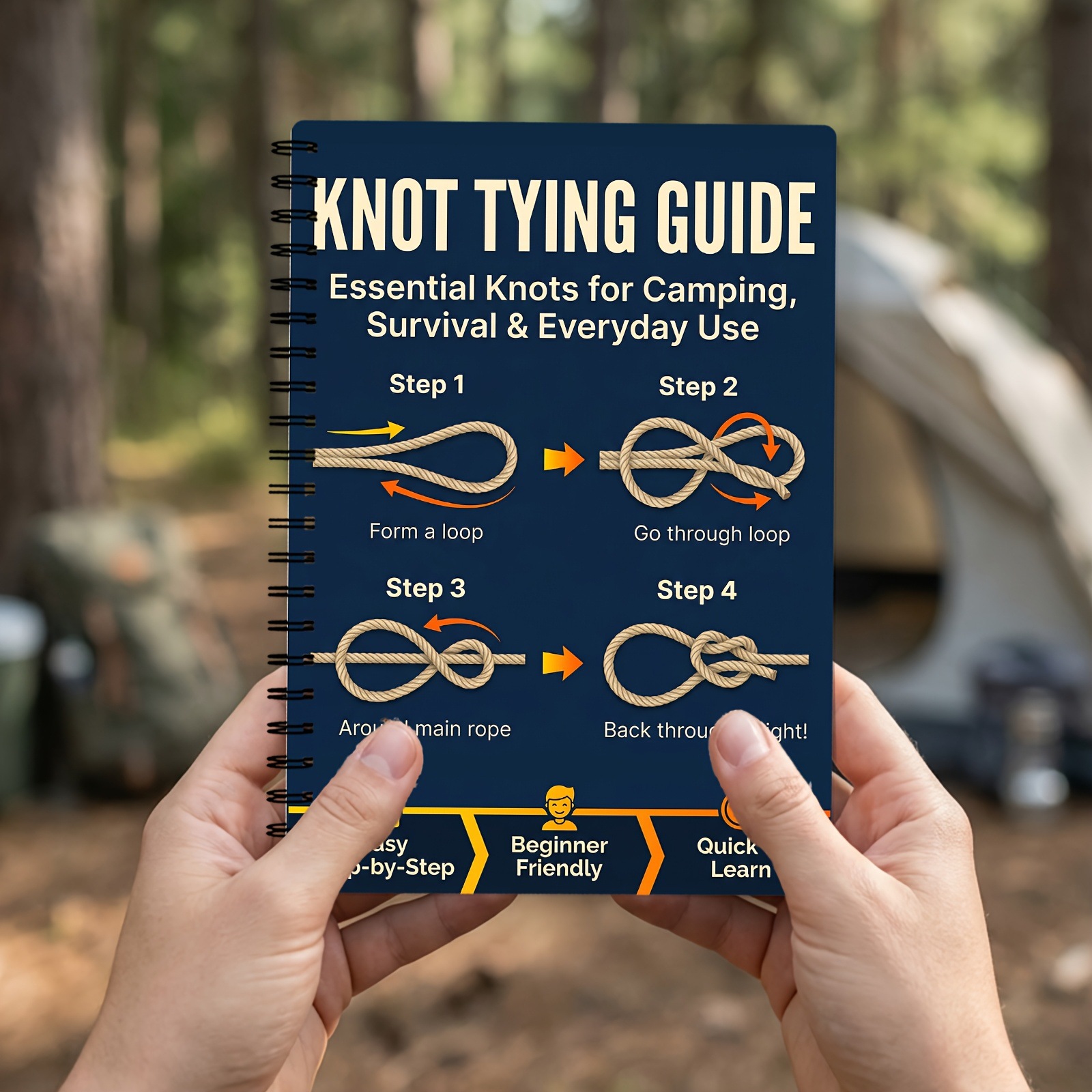 Outdoor Survival Knots StepbyS - Outdoor Camping Essentials review and price