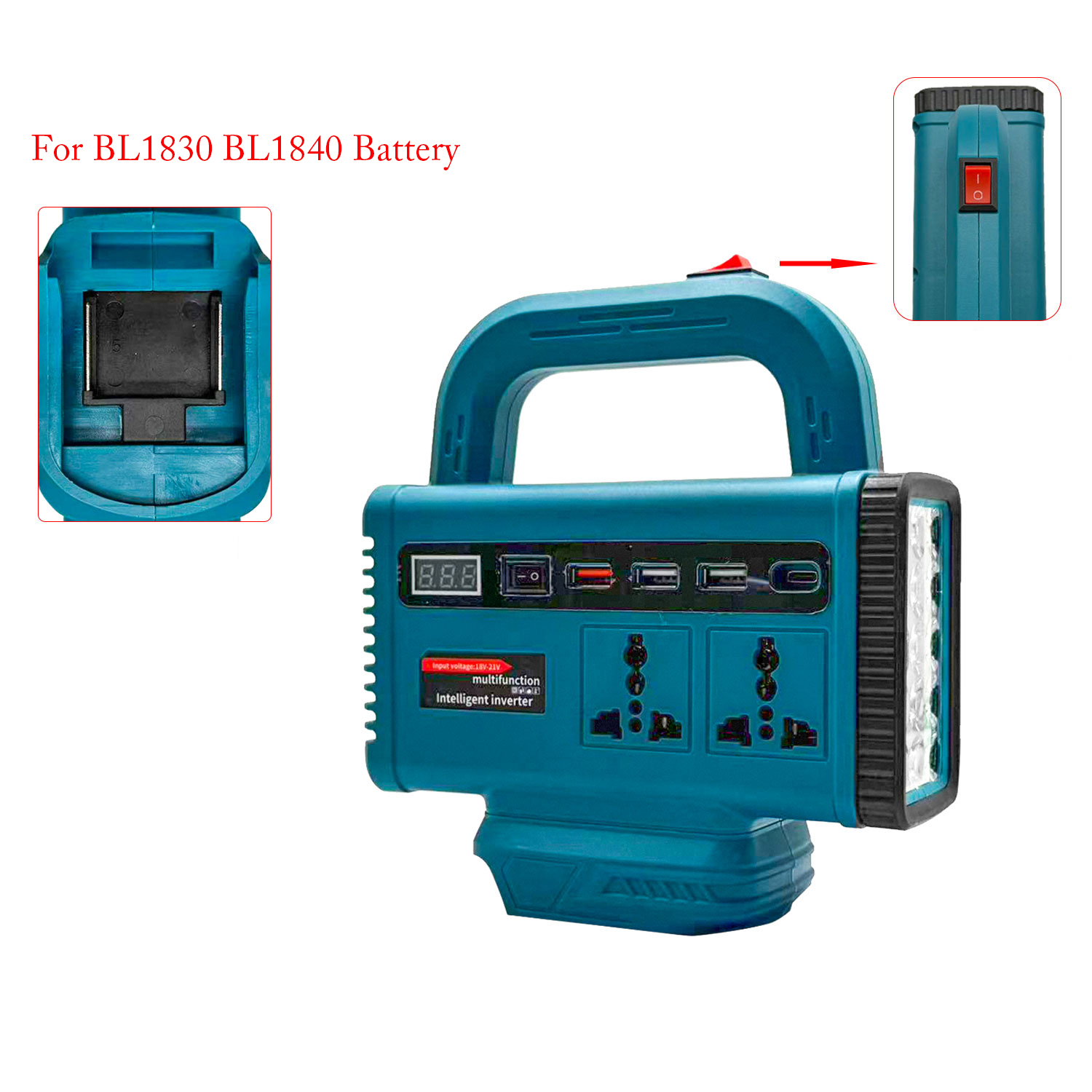 Portable LED Lamp DC18V To AC2 - Outdoor Camping Jobs review and price