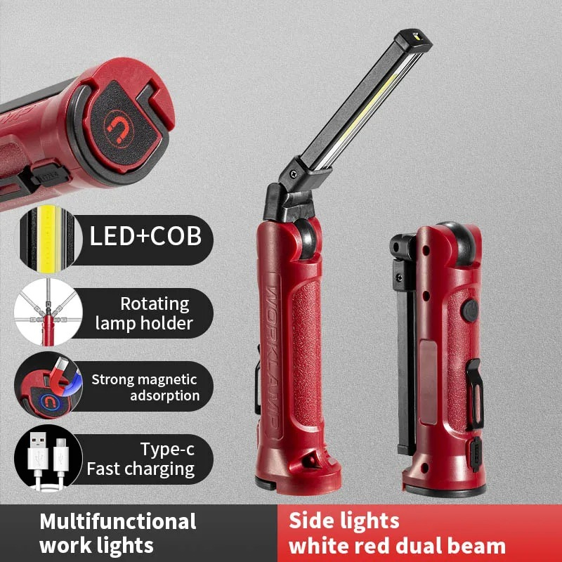 COB LED Work Light Rechargeabl - Outdoor Camping Glamping review and price