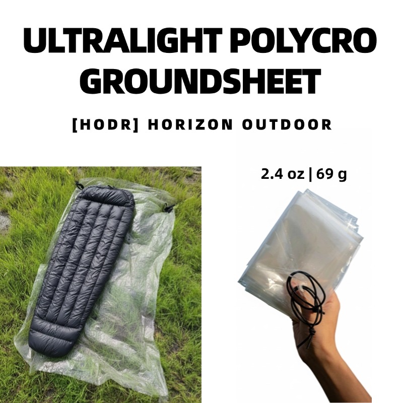 [HODR GEAR]Ultralight Polycro  - Outdoor Camping Rug Waterproof review and price