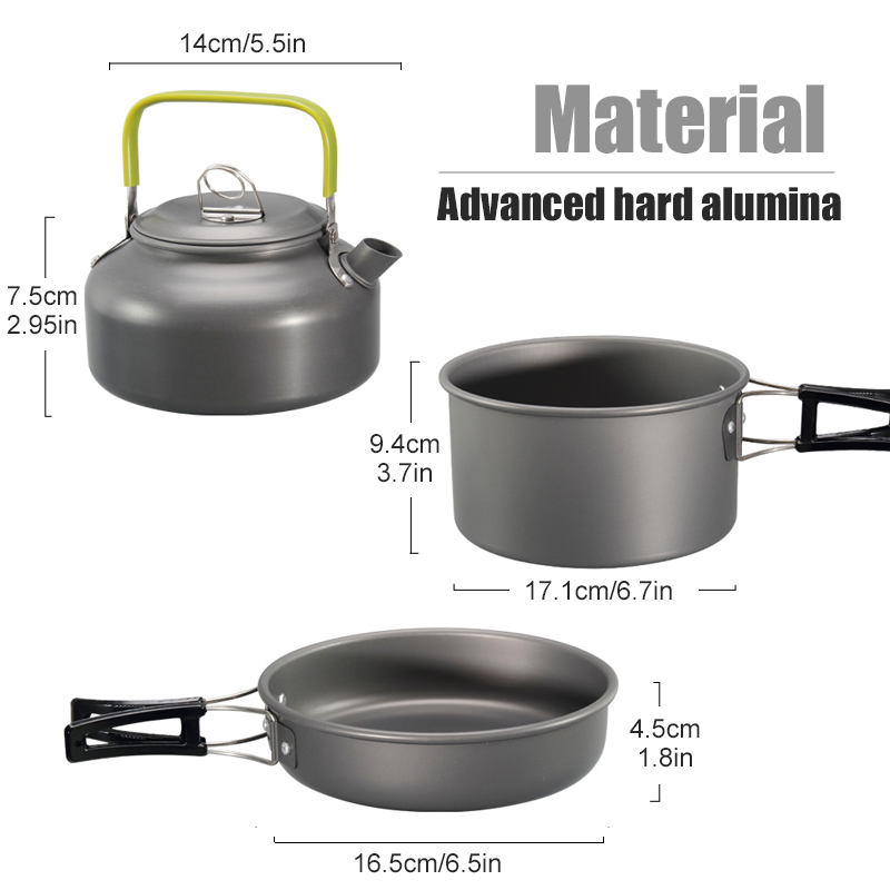 WESTTUNE Camping Cookware Kit  - Outdoor Camping Essentials review and price