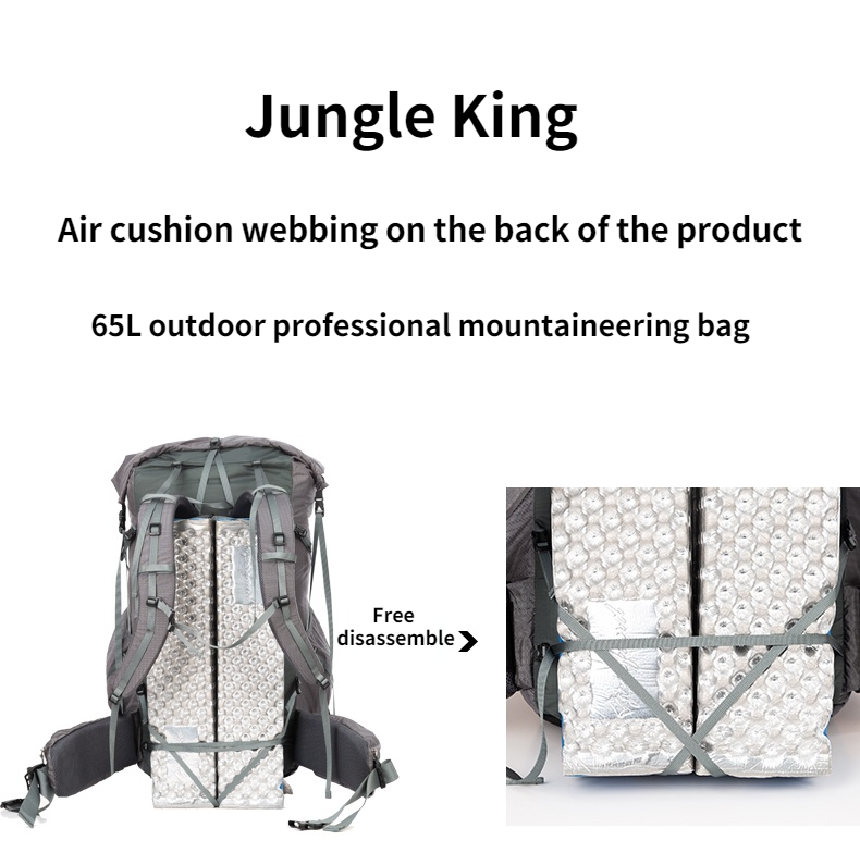JungleKing CY1040 Water-resist - Lightweight Backpack 65L review and price