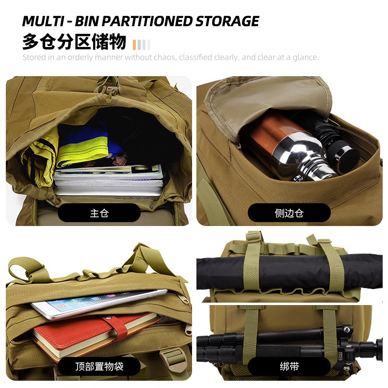 65L Large Capacity Tactical Ba - Lightweight Backpack 65L review and price