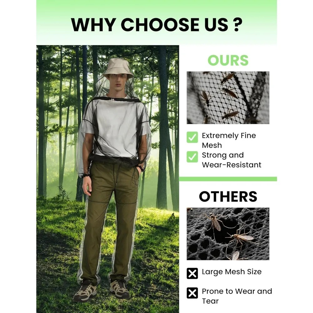 Outdoor Mosquito Protection Su - Camping Outdoor Clothing review and price