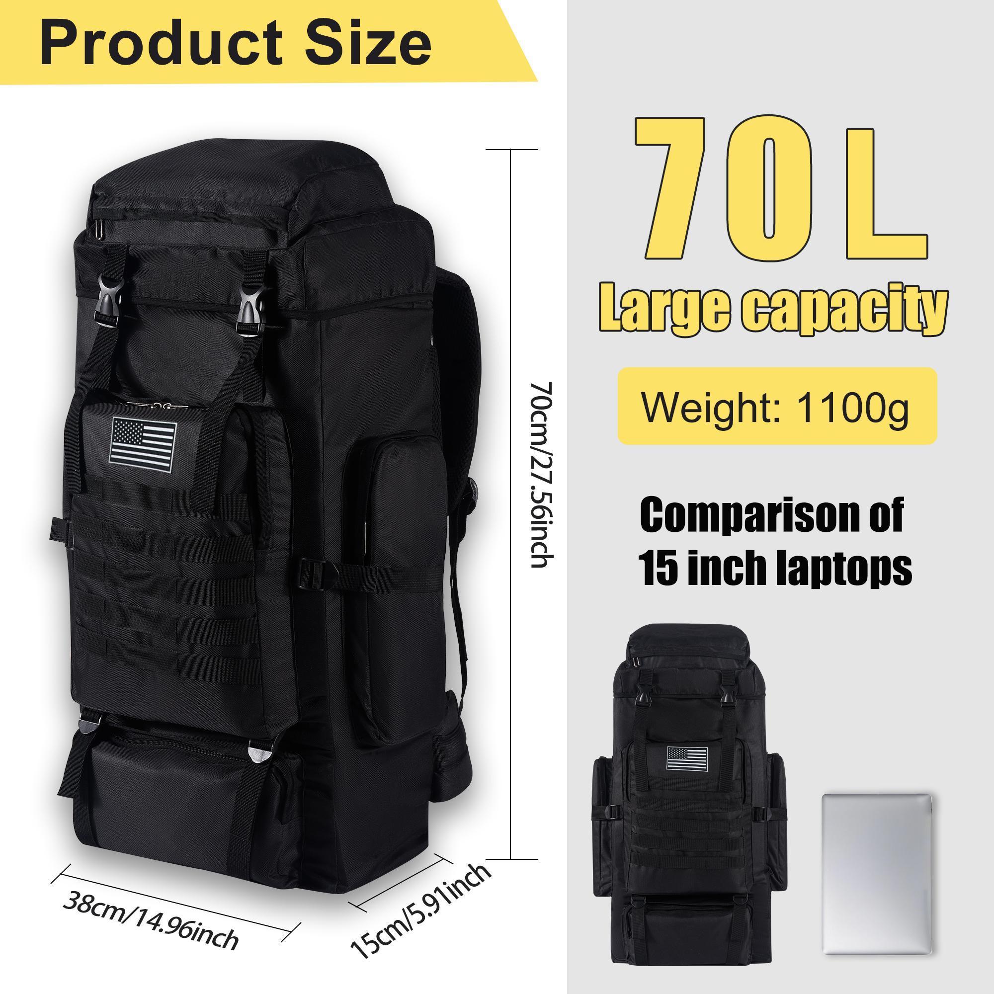 70L Professional Hiking Backpa - Outdoor Camping Backpack review and price