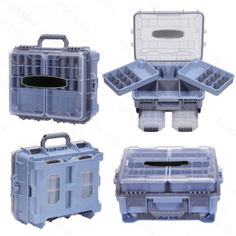Fishing Tackle Box Large Capac - Outdoor Camping Storage Box review and price