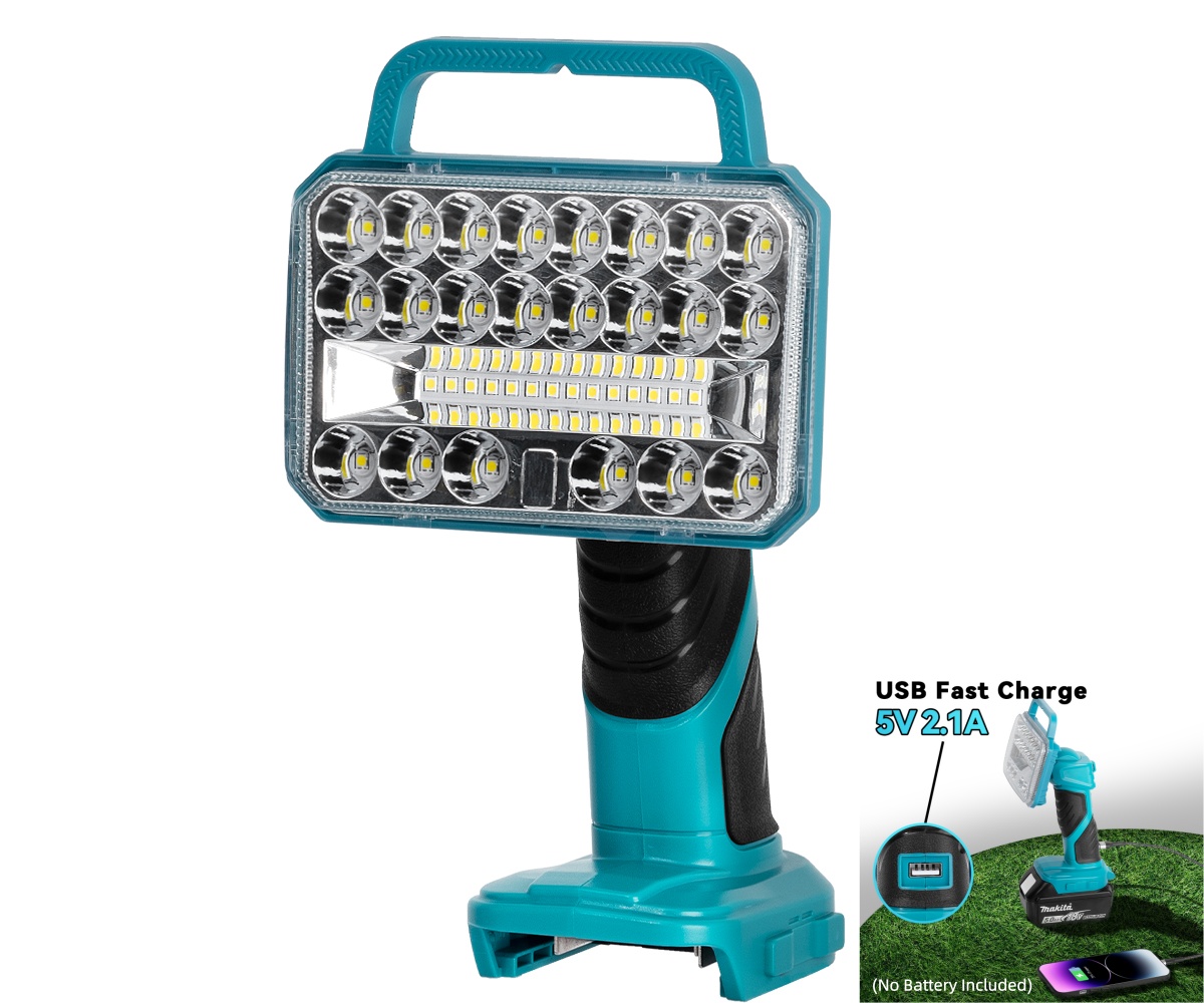 18W 2000LM Cordless LED Flashl - Outdoor Camping Jobs review and price
