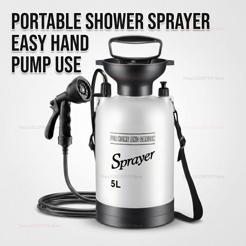 Portable Camping Shower 5L Man - Outdoor Camping Backpack review and price