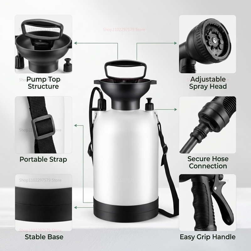 Portable Camping Shower 5L Man - Outdoor Camping Backpack review and price