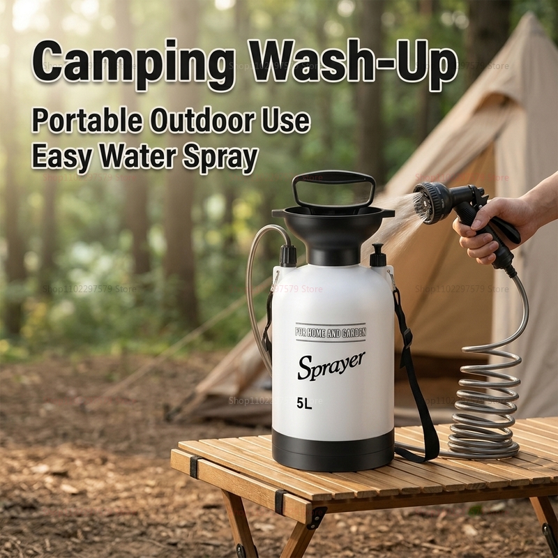 Portable Camping Shower 5L Man - Outdoor Camping Backpack review and price