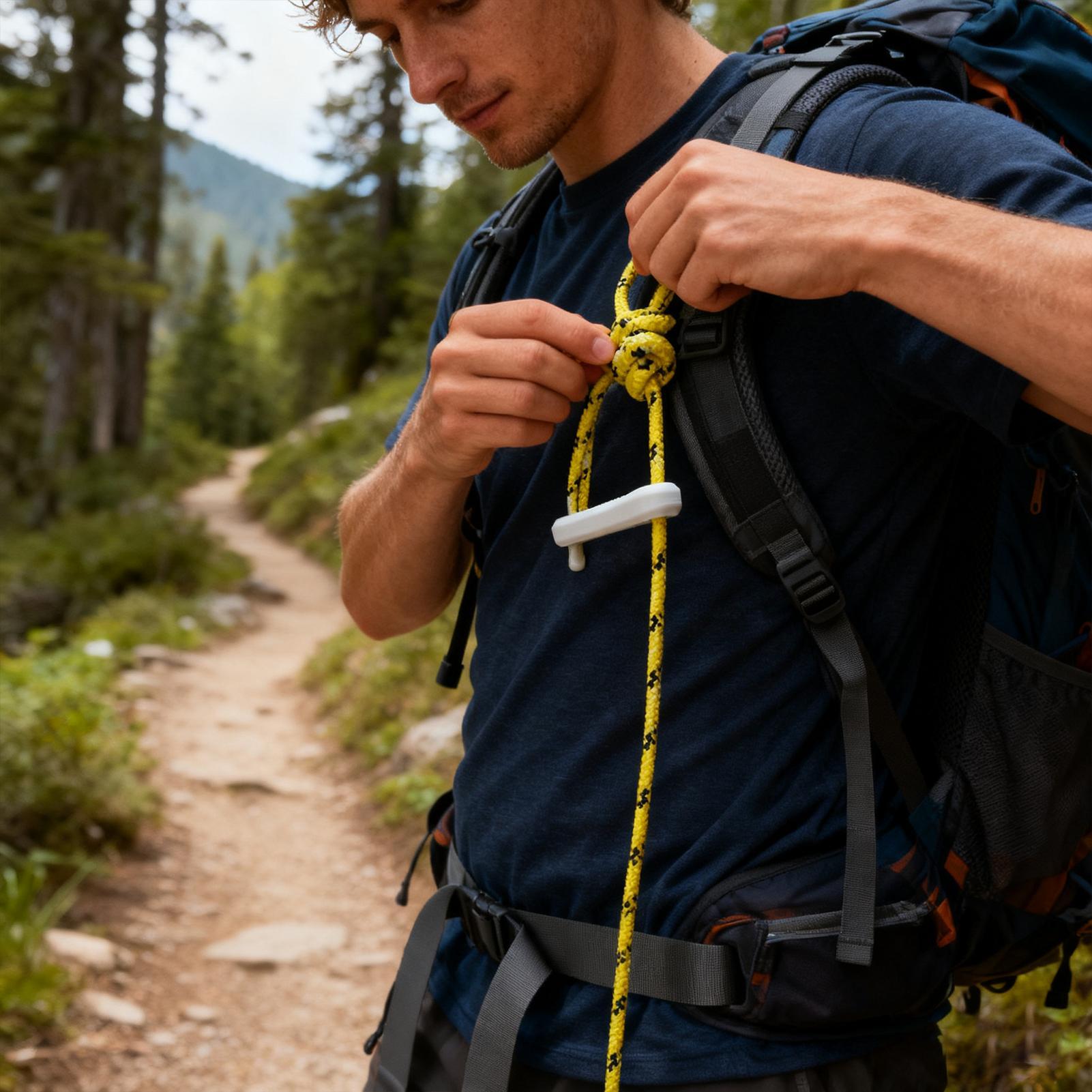 Rope Tightener for Camping 3D  - Outdoor Camping Backpack review and price