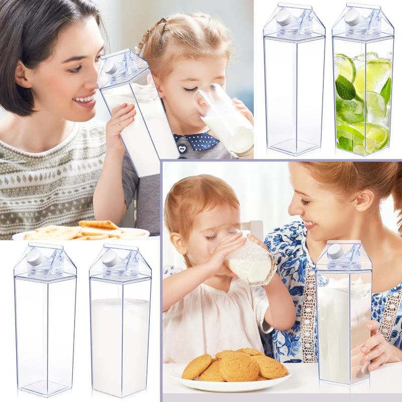750ML Transparent Milk Bottle  - Outdoor Camping Storage Box review and price