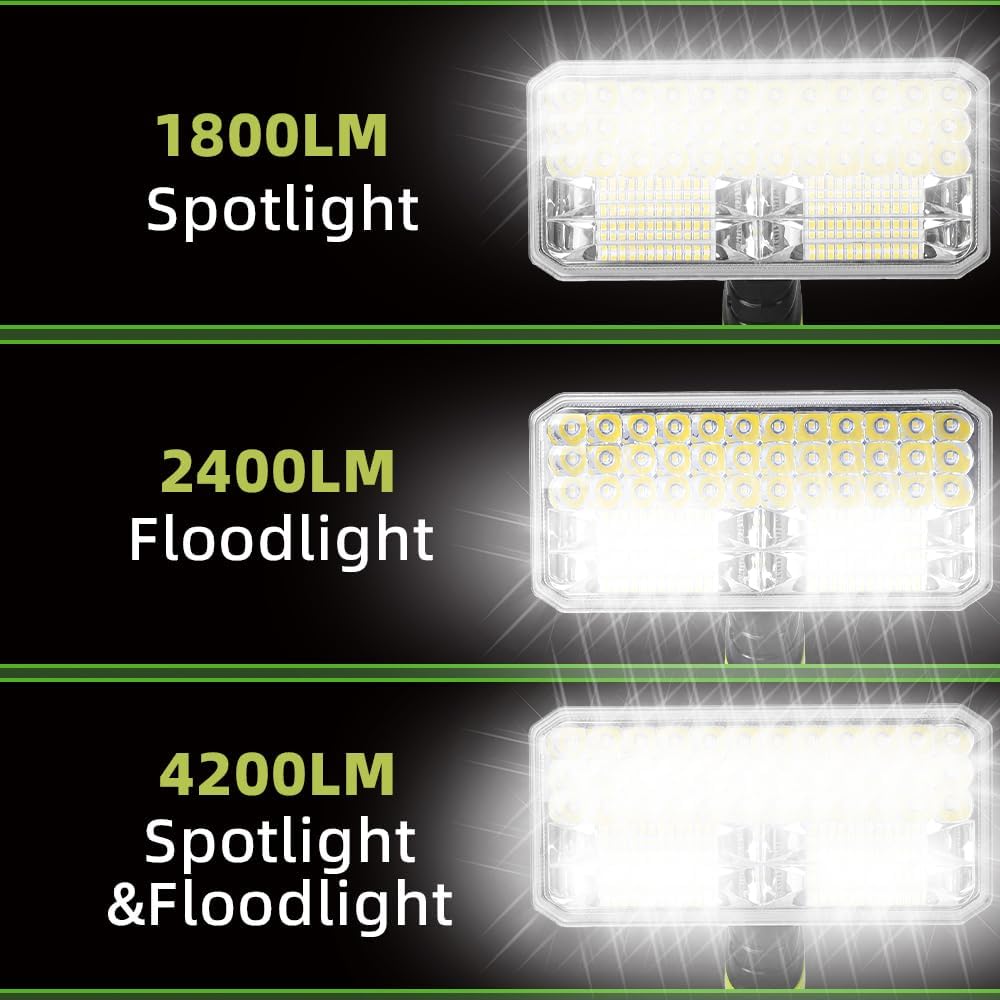 40W 4200LM Cordless LED Flashl - Outdoor Camping Jobs review and price