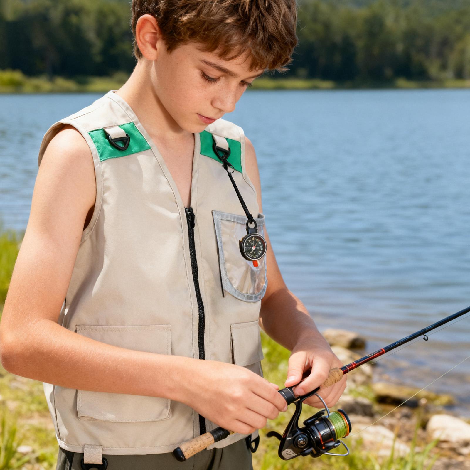 Kids Cargo Vest Sleeveless Cos - Outdoor Camping Kids Activities review and price