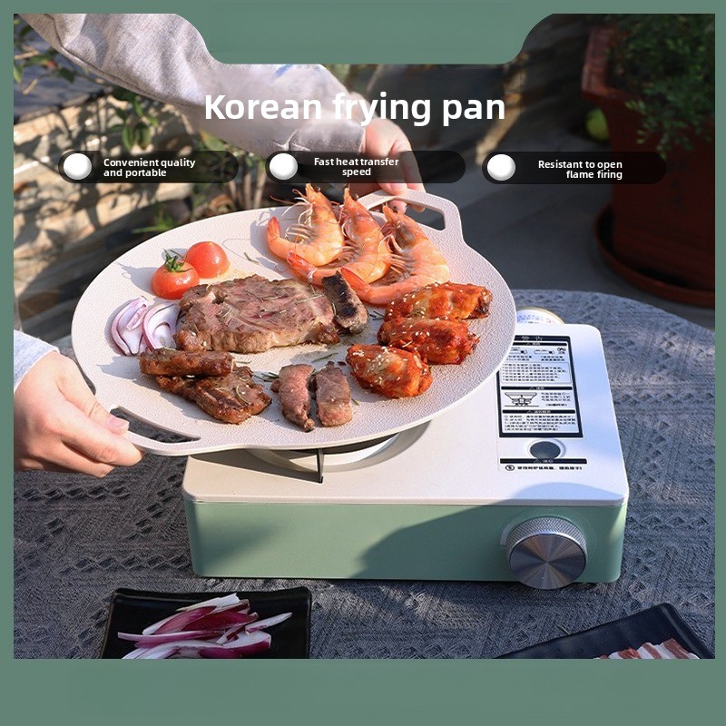 Lightweight baking pan Gas sto - Outdoor Camping Gas Stove review and price