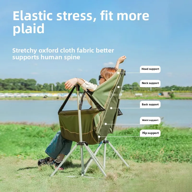 2026 Portable Outdoor Folding  - Outdoor Camping Rocking Chair review and price