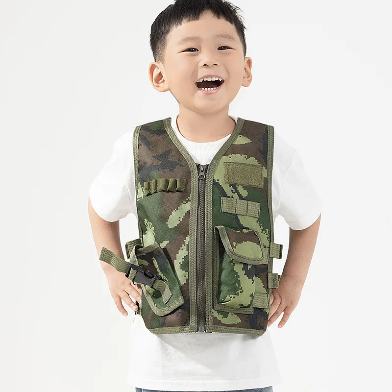 Kids Tactical Vest Army Fans O - Outdoor Camping Kids Activities review and price