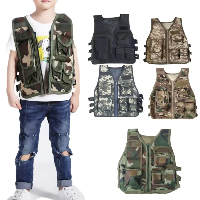 Kids Tactical Vest Army Fans O - Outdoor Camping Kids Activities review and price