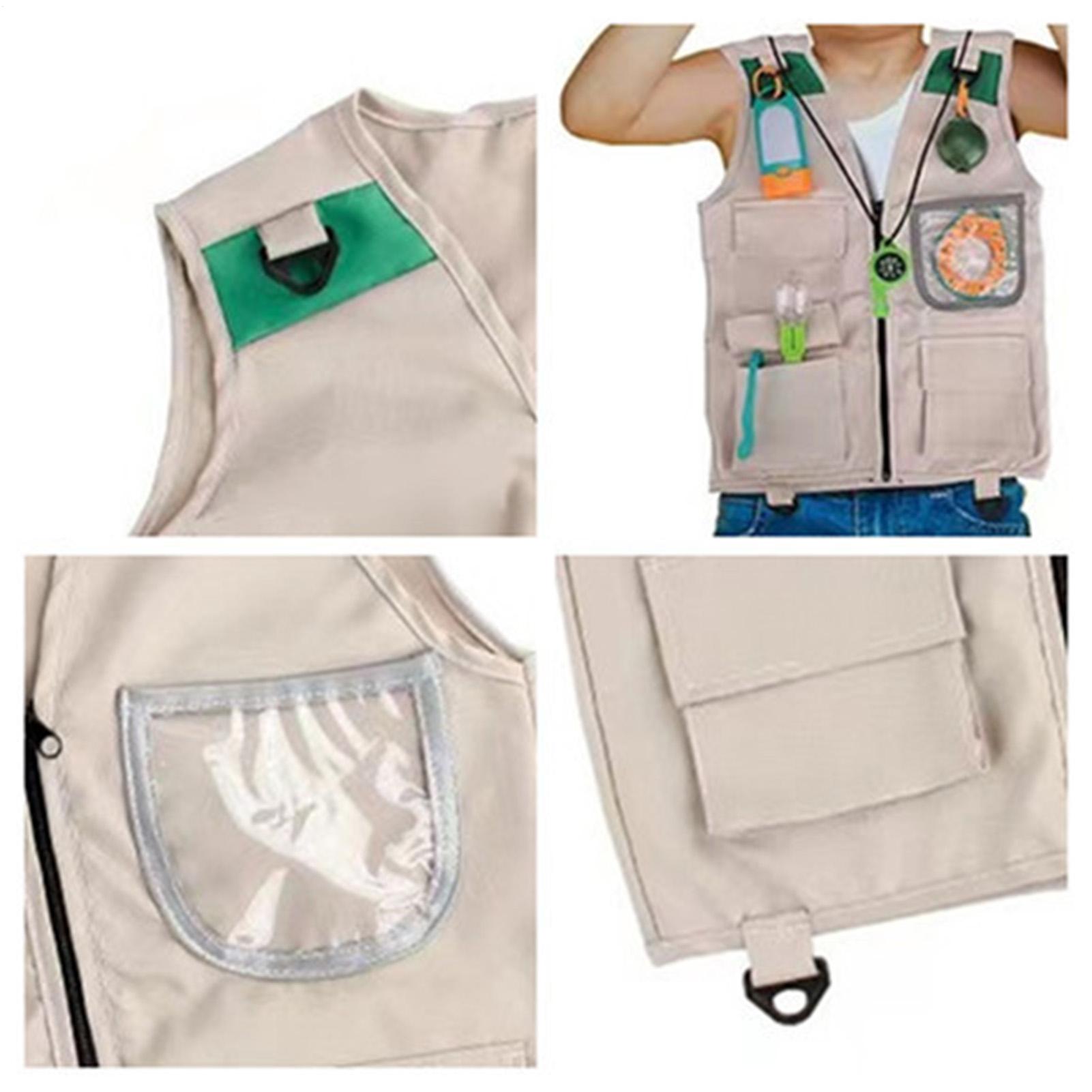Kids Fishing Vest Sleeveless C - Outdoor Camping Kids Activities review and price